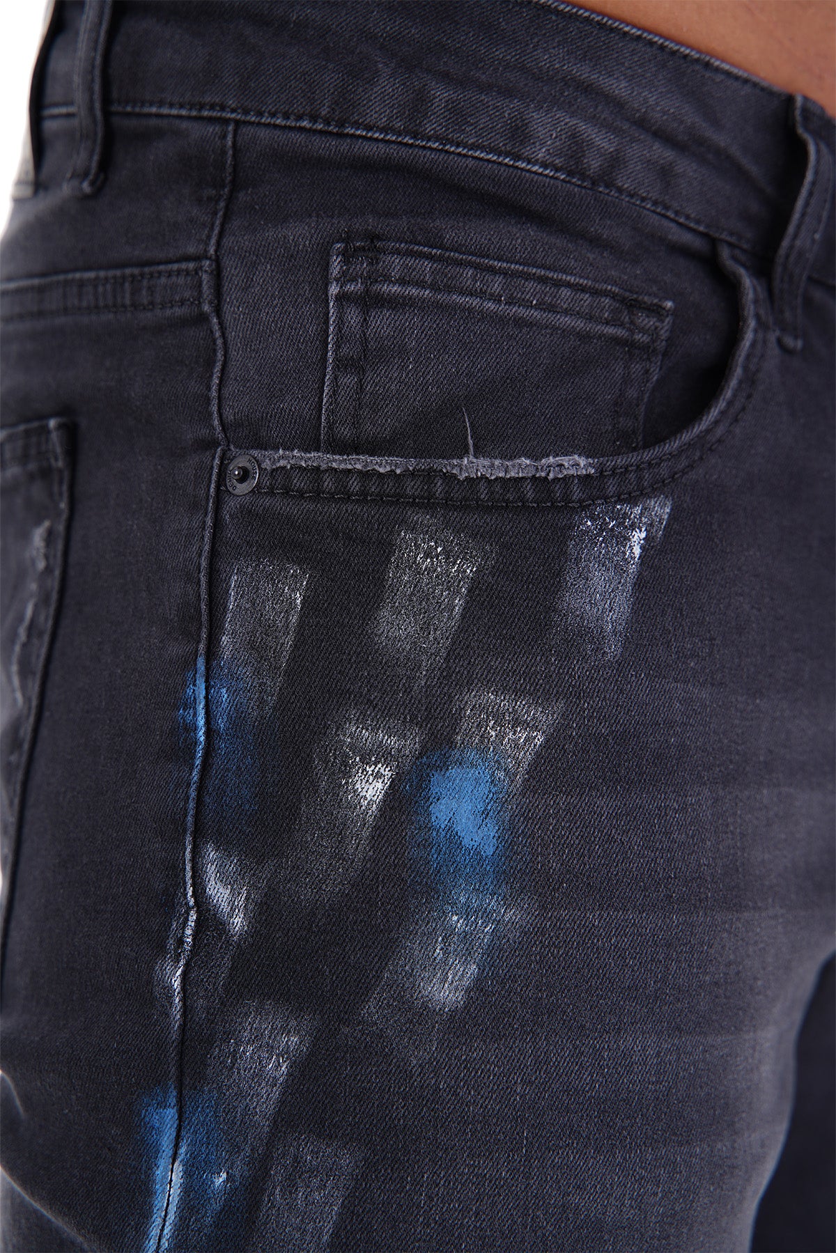 LL2000128 Flared Jeans - Black