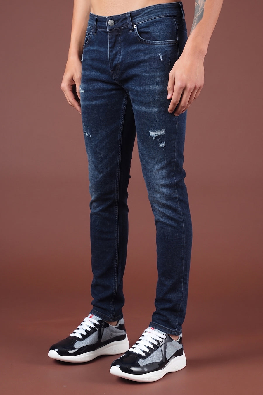 JEANS slim fit MEN'S FAMR-0066-1