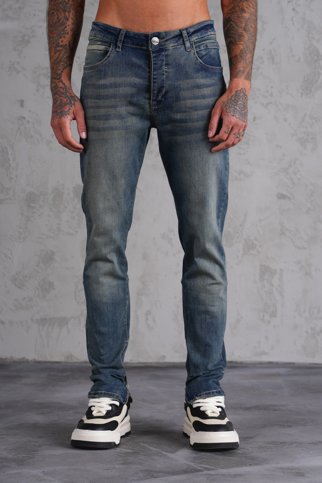 JEAN ZIPPED LL200087