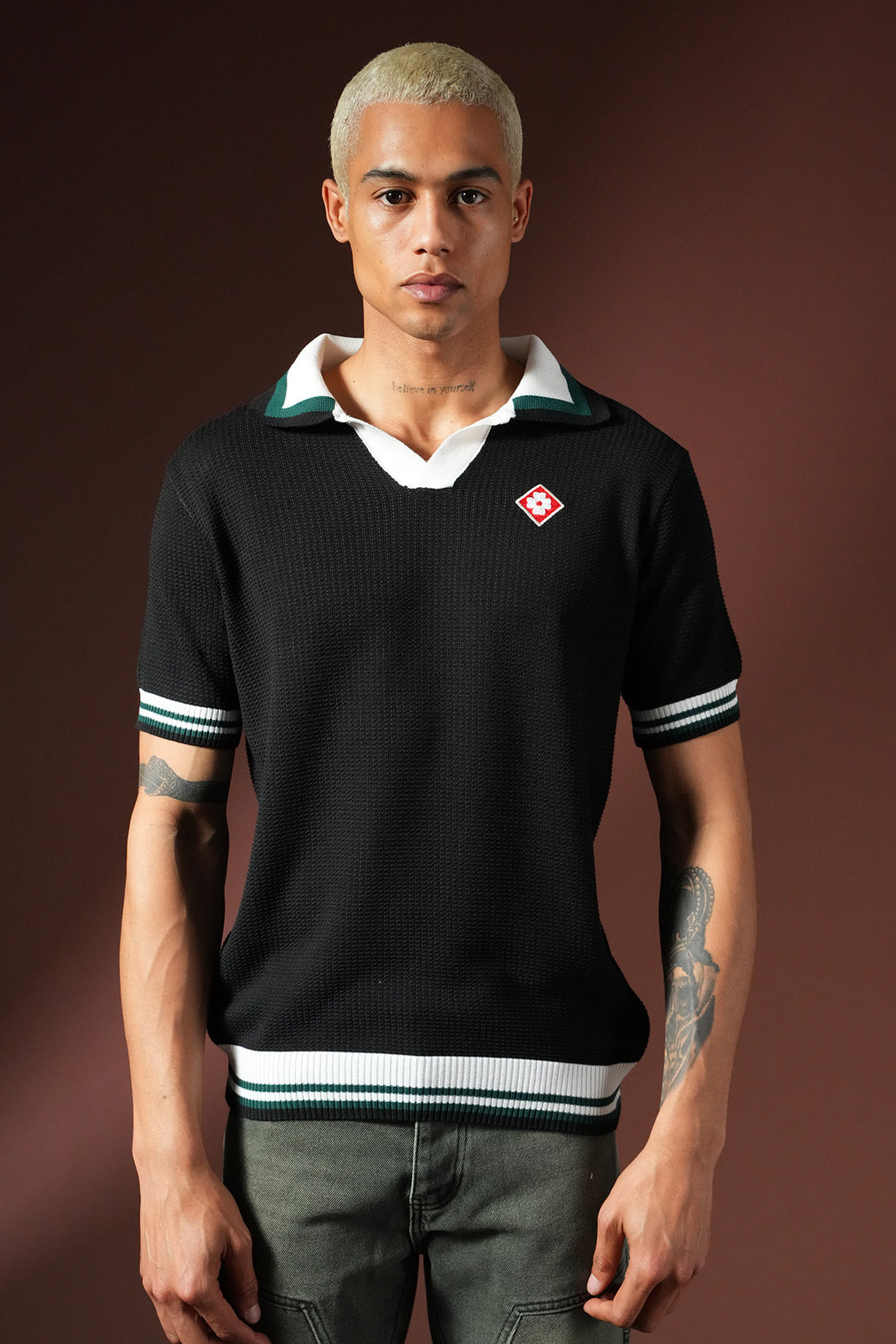 Strickpolo-T-Shirt LL061053