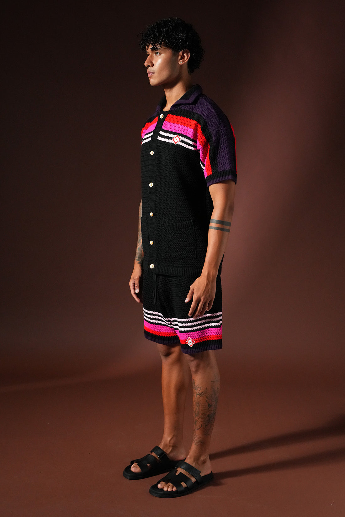 Herren Oversize Shorts Set LL061060