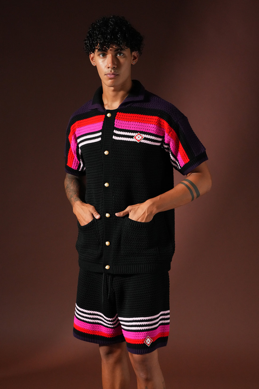 Herren Oversize Shorts Set LL061060