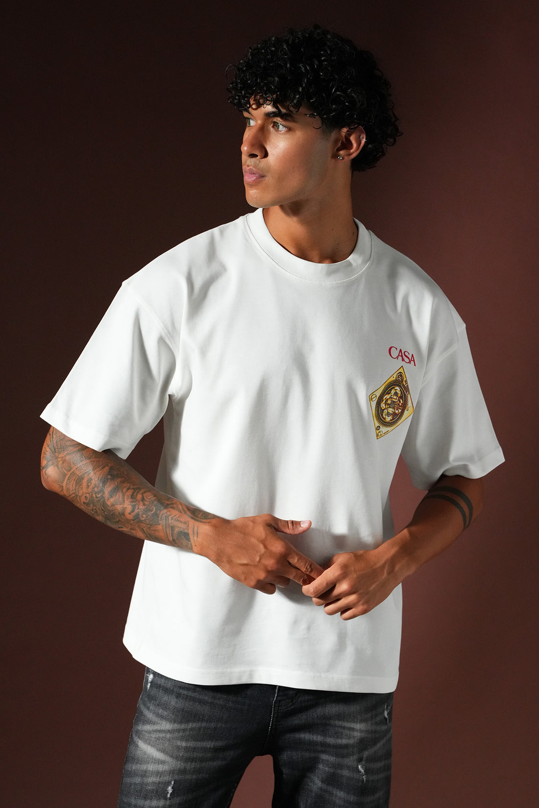 Oversize-T-Shirt OM-046