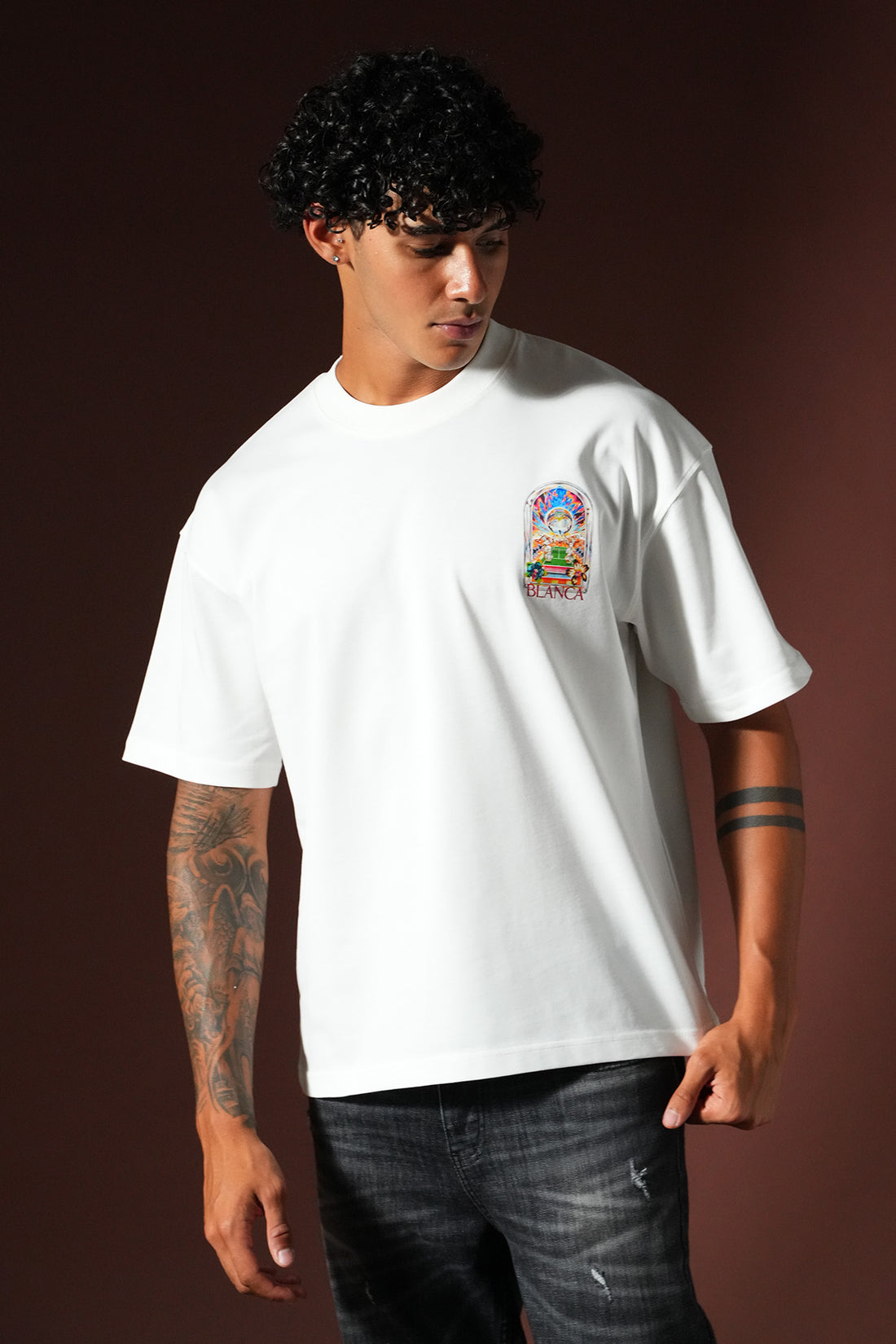 Oversize-T-Shirt OM-042