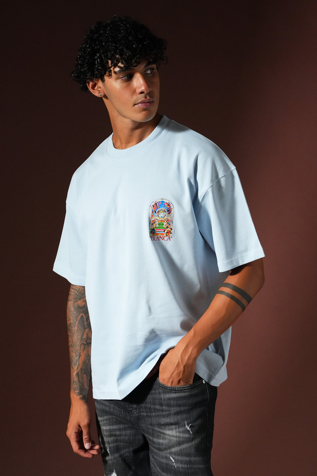 Oversize-T-Shirt OM-042