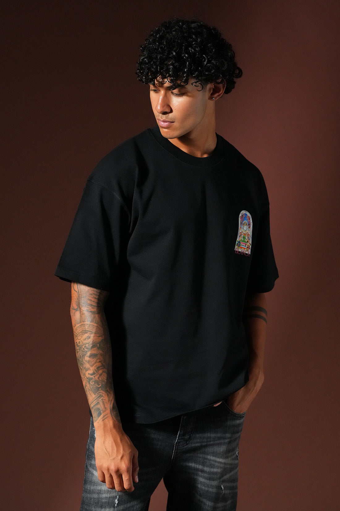 Oversize-T-Shirt OM-042