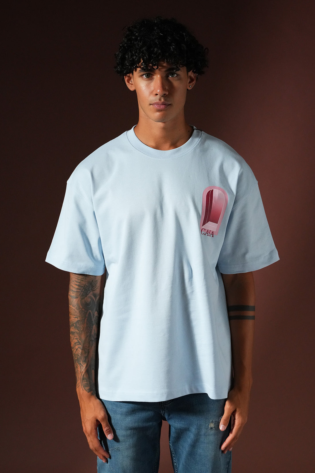 Oversize-T-Shirt OM-048