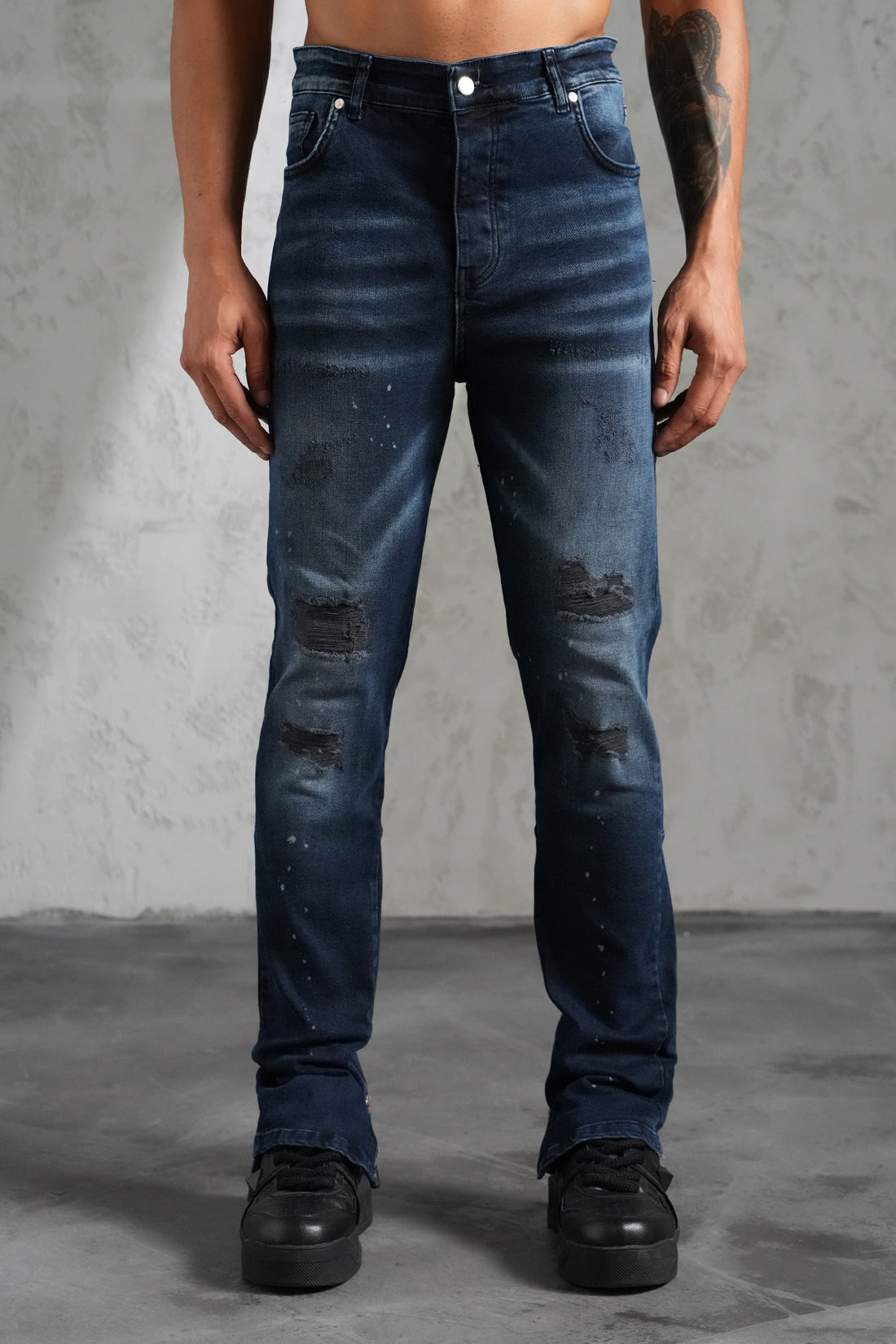 JEAN ZIPPED FIT F007