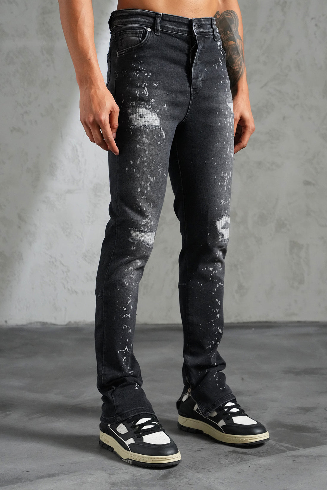 JEAN ZIPPED FIT F004