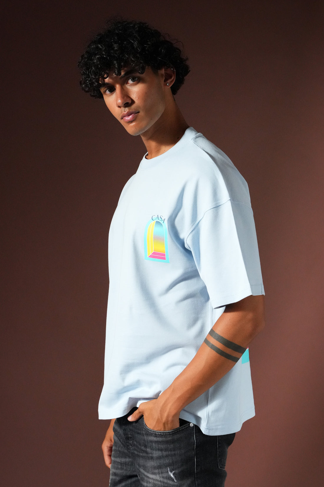 T-shirt oversize OM-028