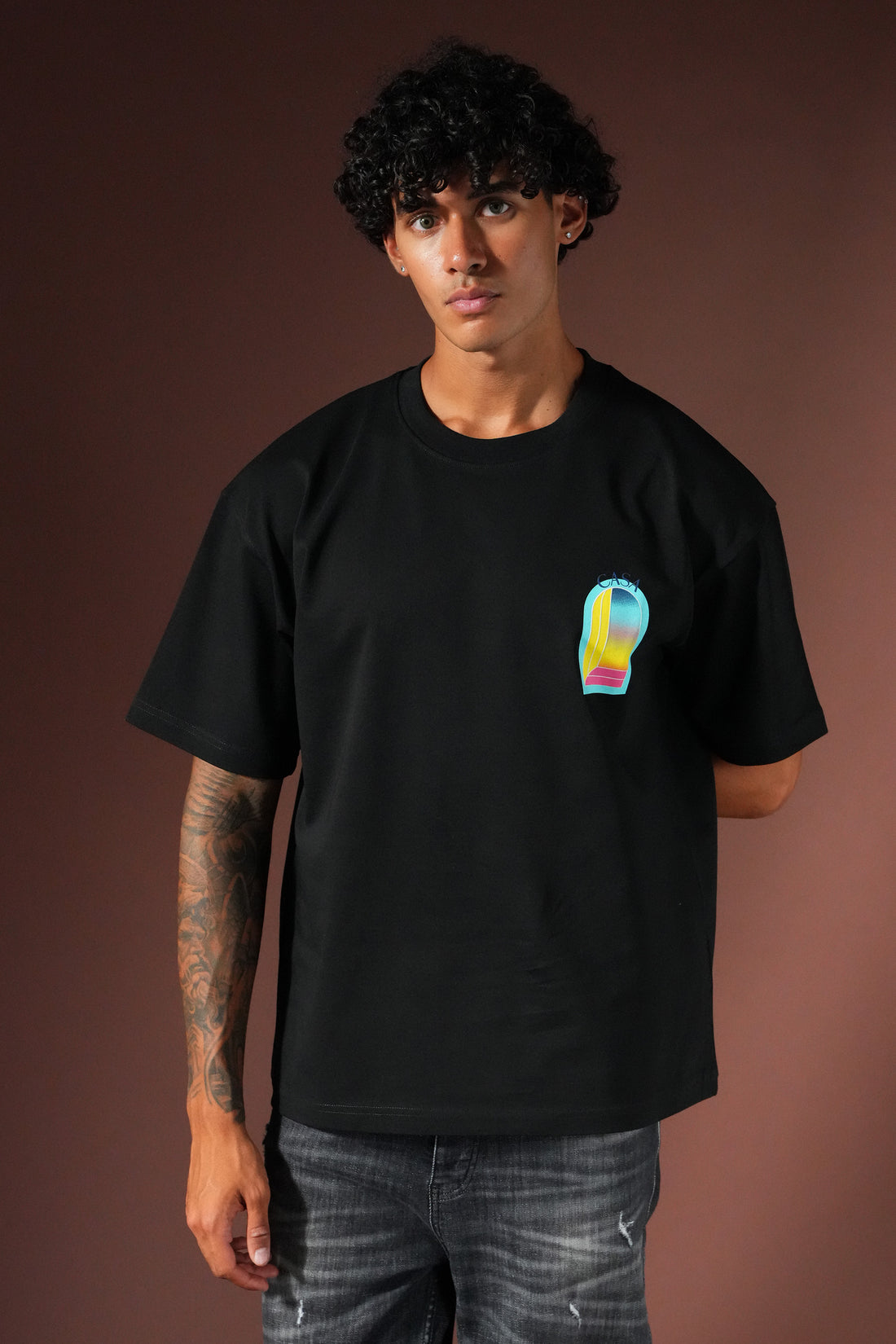 T-shirt oversize OM-028