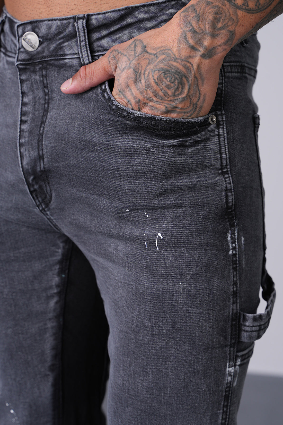 JEANS MIT WEITEM BEIN LL2000288