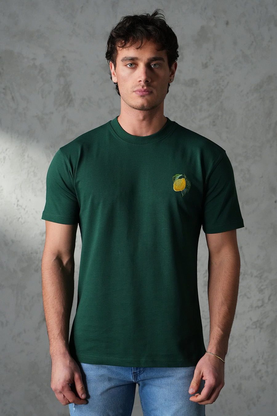 T-Shirt mit Zitronenprint - LL1100126