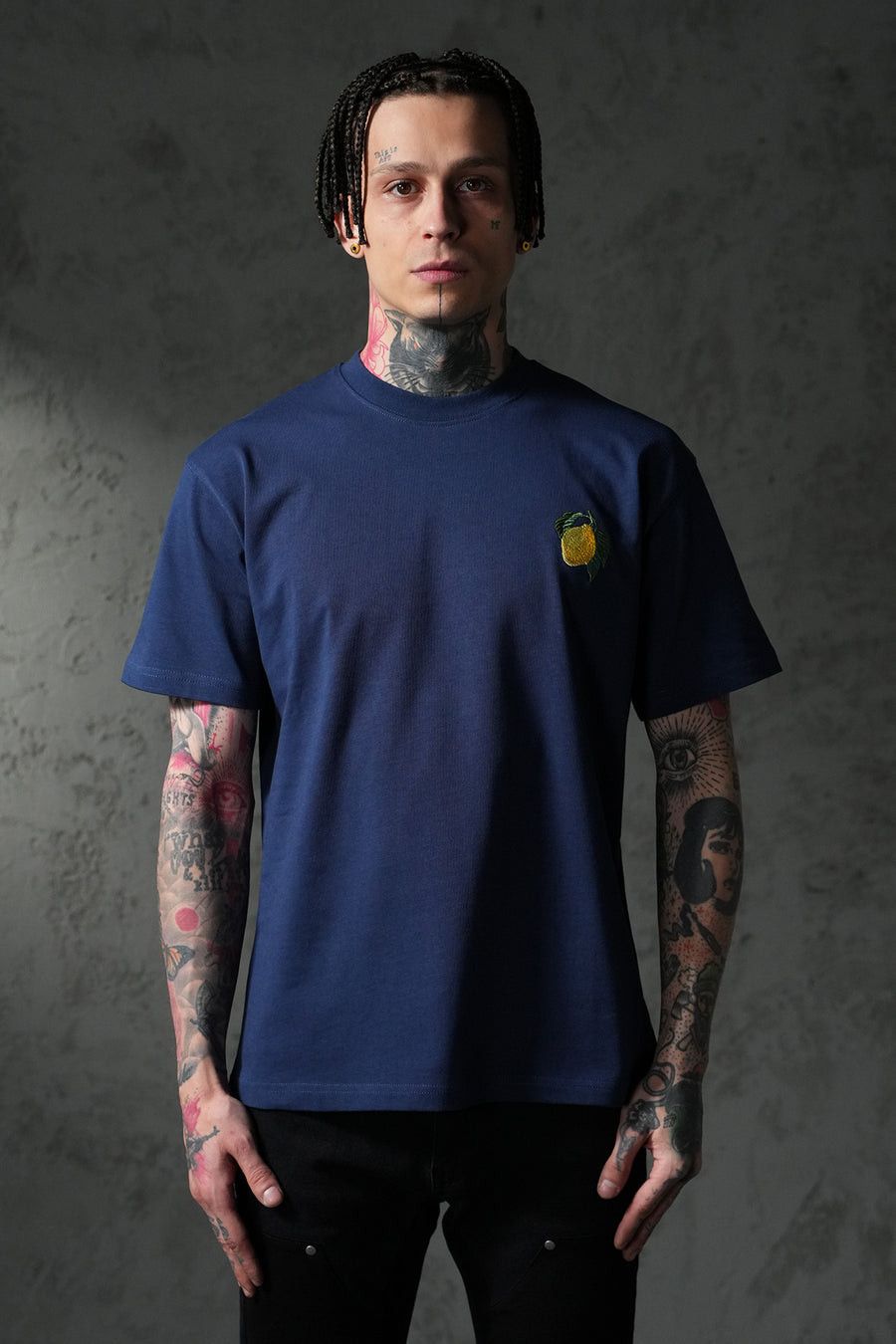T-Shirt mit Zitronenprint - LL1100126
