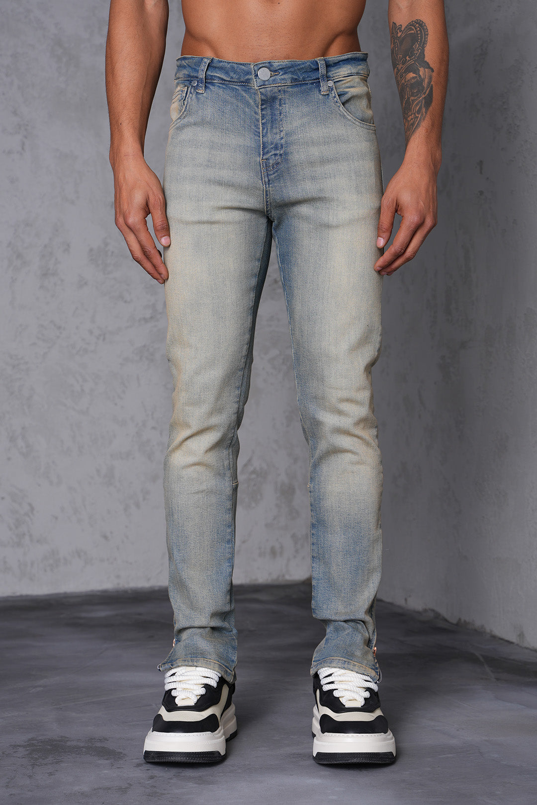 ZIPPED JEAN LL46-1