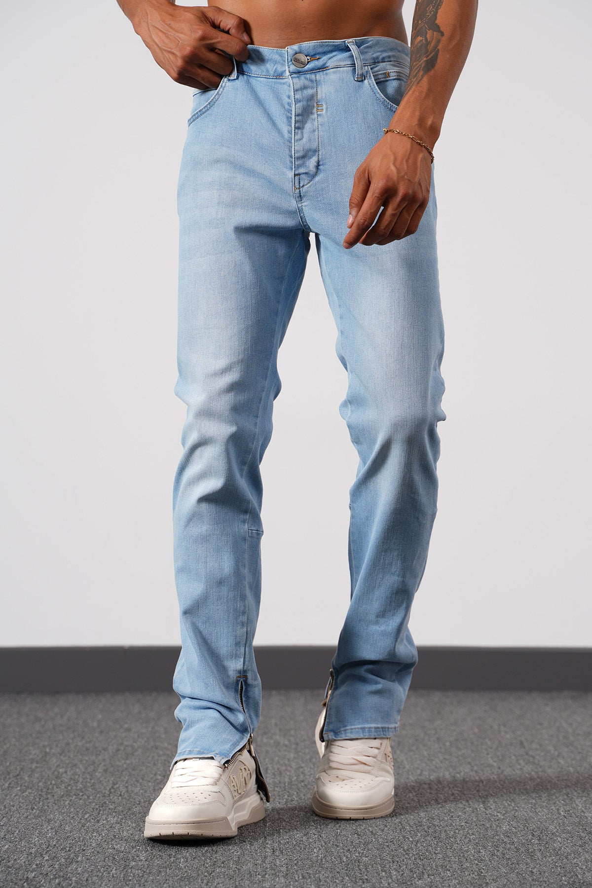 ZIPPED JEAN LL200087