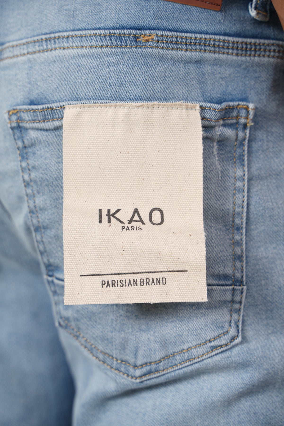 ZIPPED JEAN LL200087