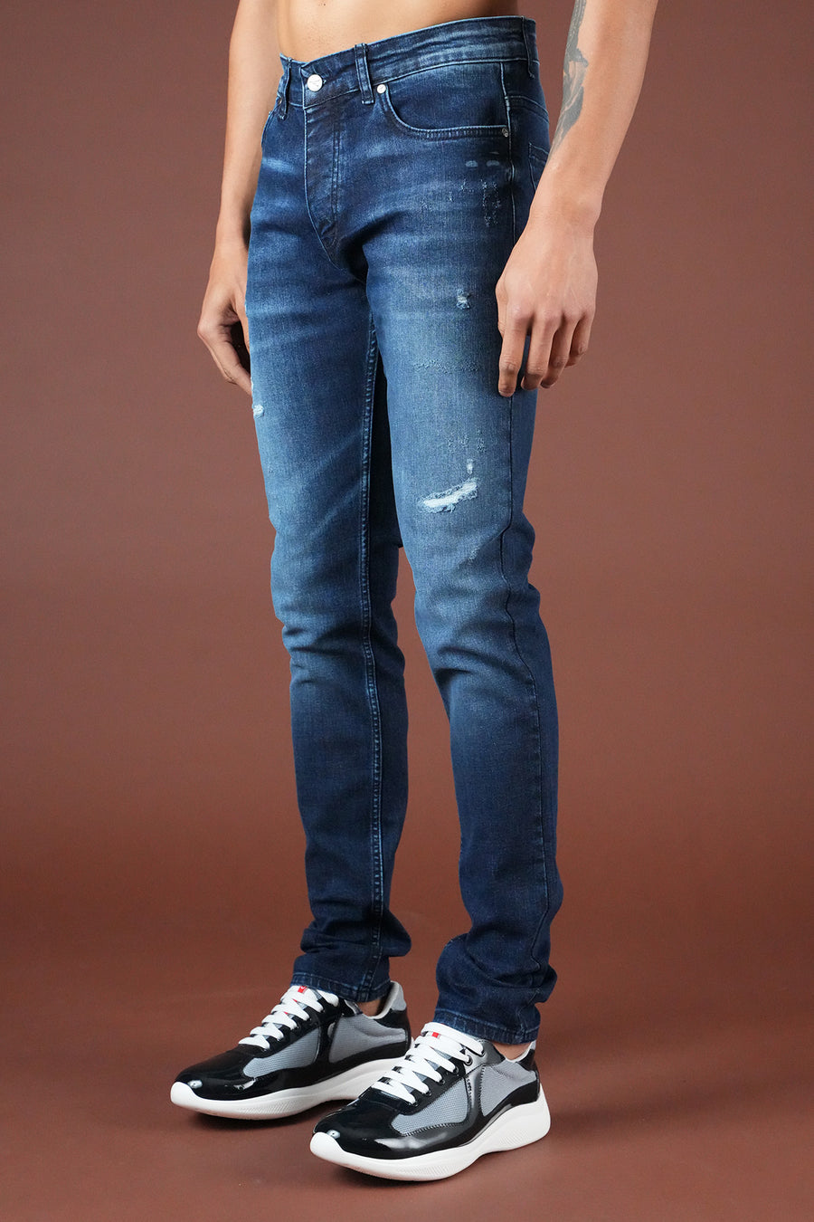 JEANS slim fit MEN'S FAMR-0076