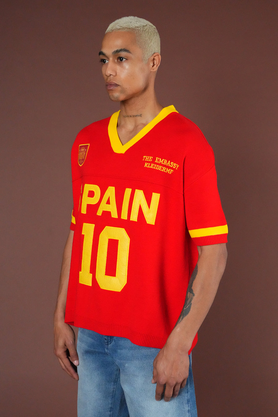 T-shirt oversize en maille 3363