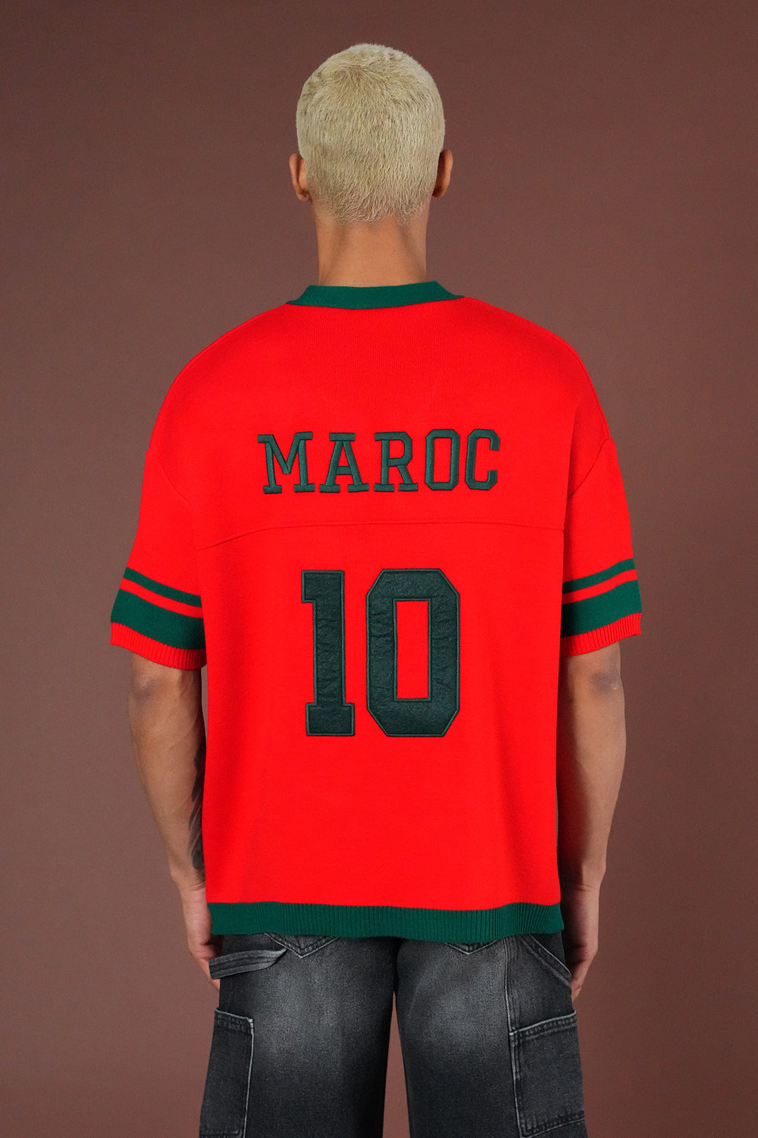 Übergroßes Strick-T-Shirt 3407