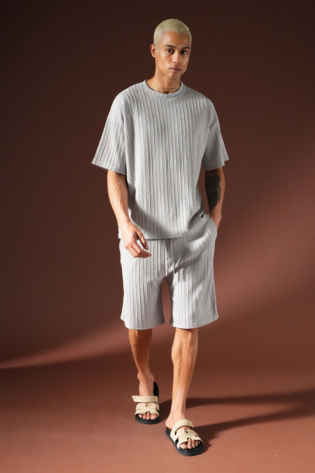 Oversize T-Shirt- und Shorts-Set IPM1105
