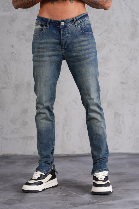 ZIPPED JEAN LL200087