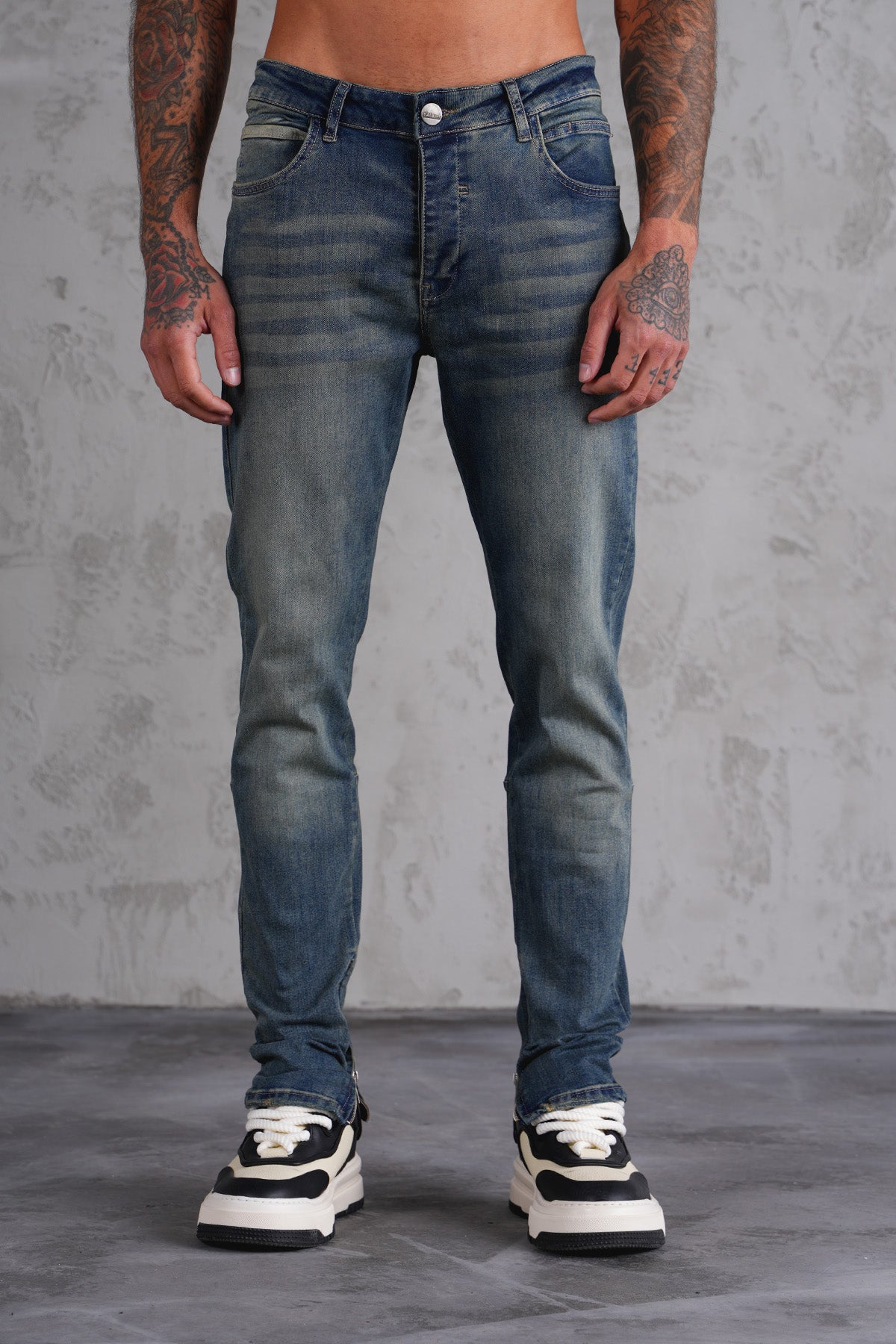 JEANS ZIPPED LL200087