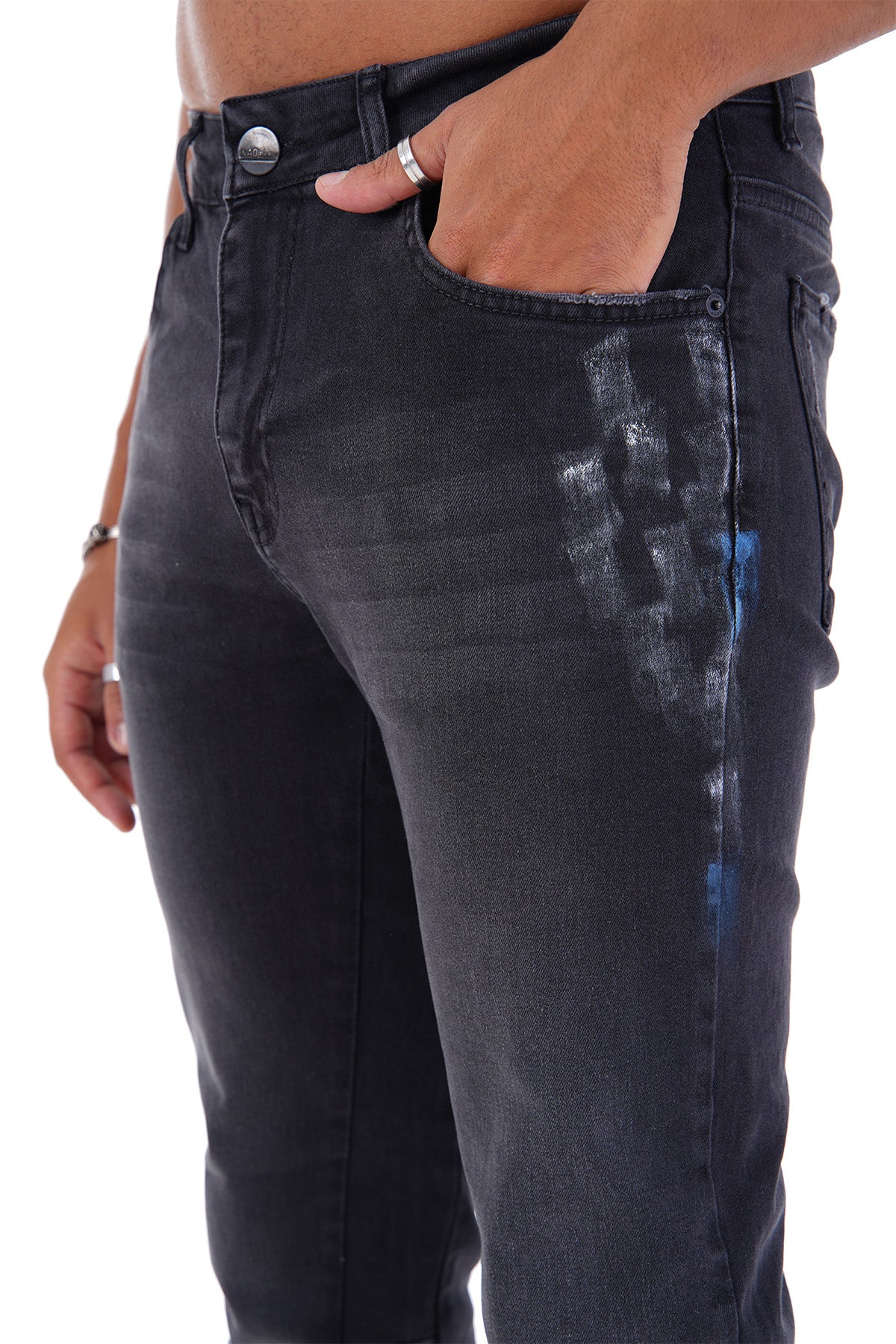 LL2000128 Flared Jeans - Black