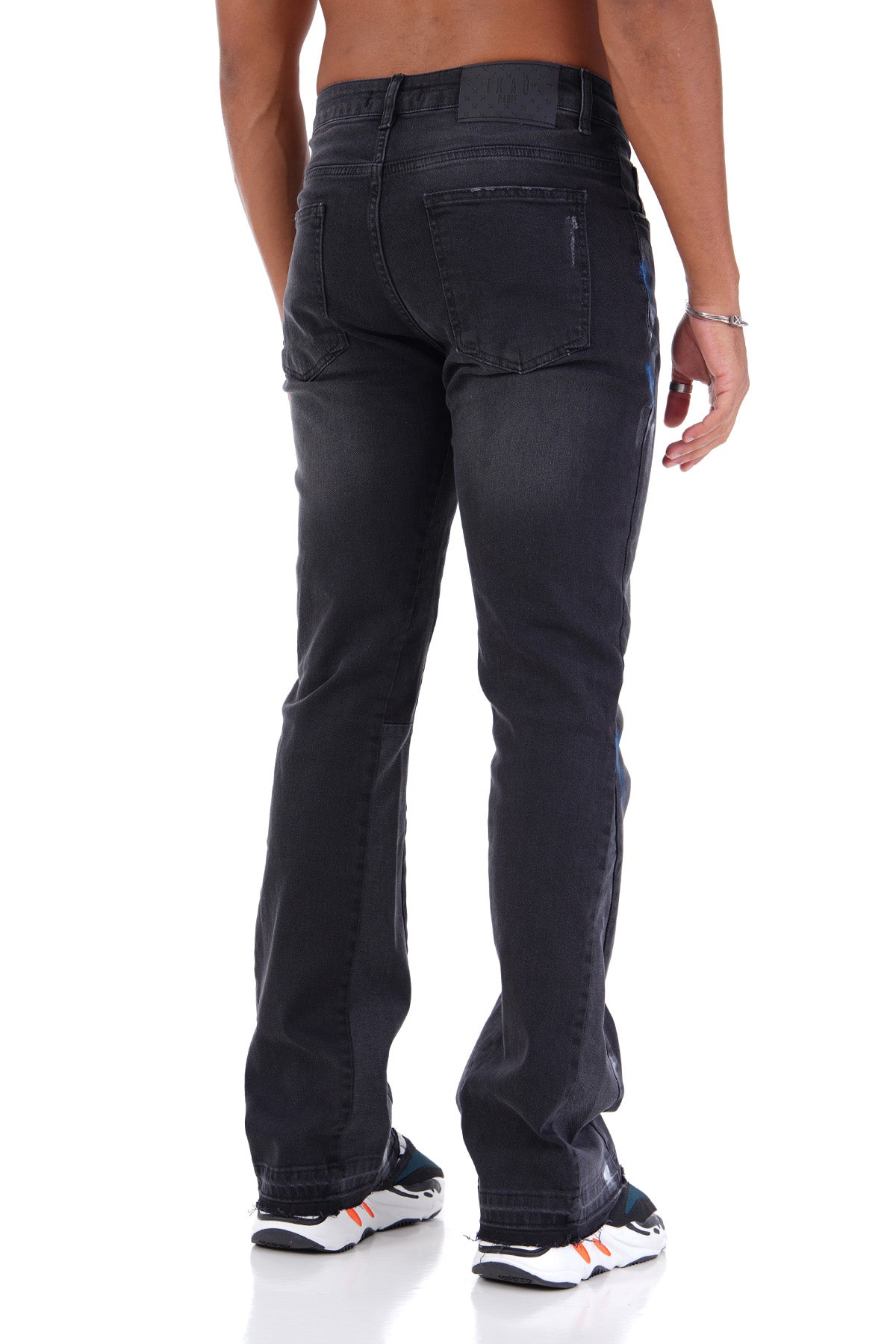 LL2000128 Flared Jeans - Black