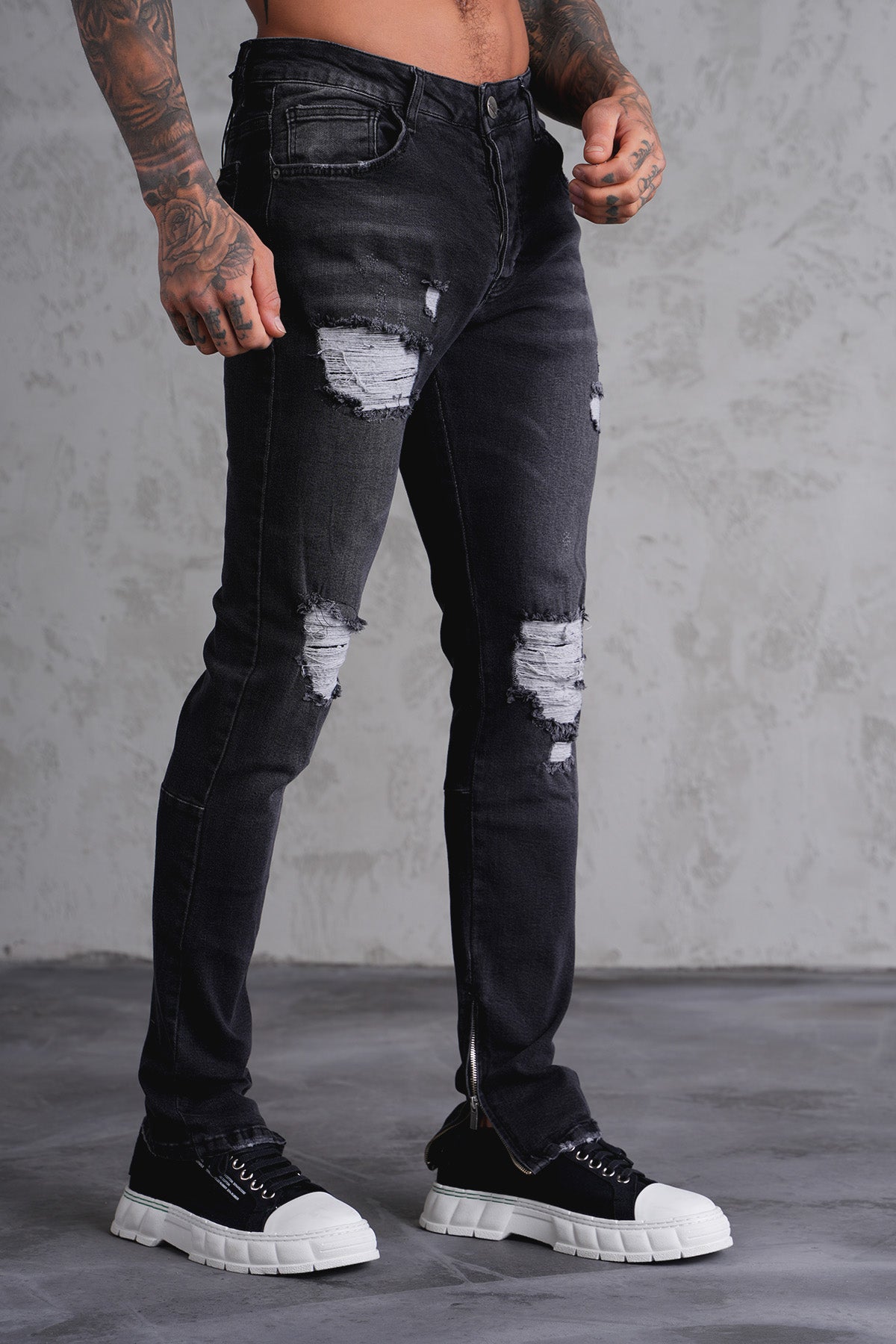 ZIPPED JEAN LL2000244