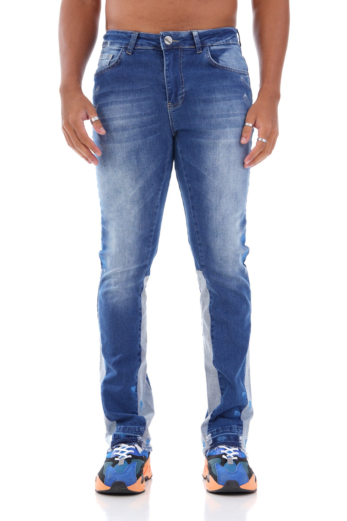 JEANS MIT WEITEM BEIN LL2000126