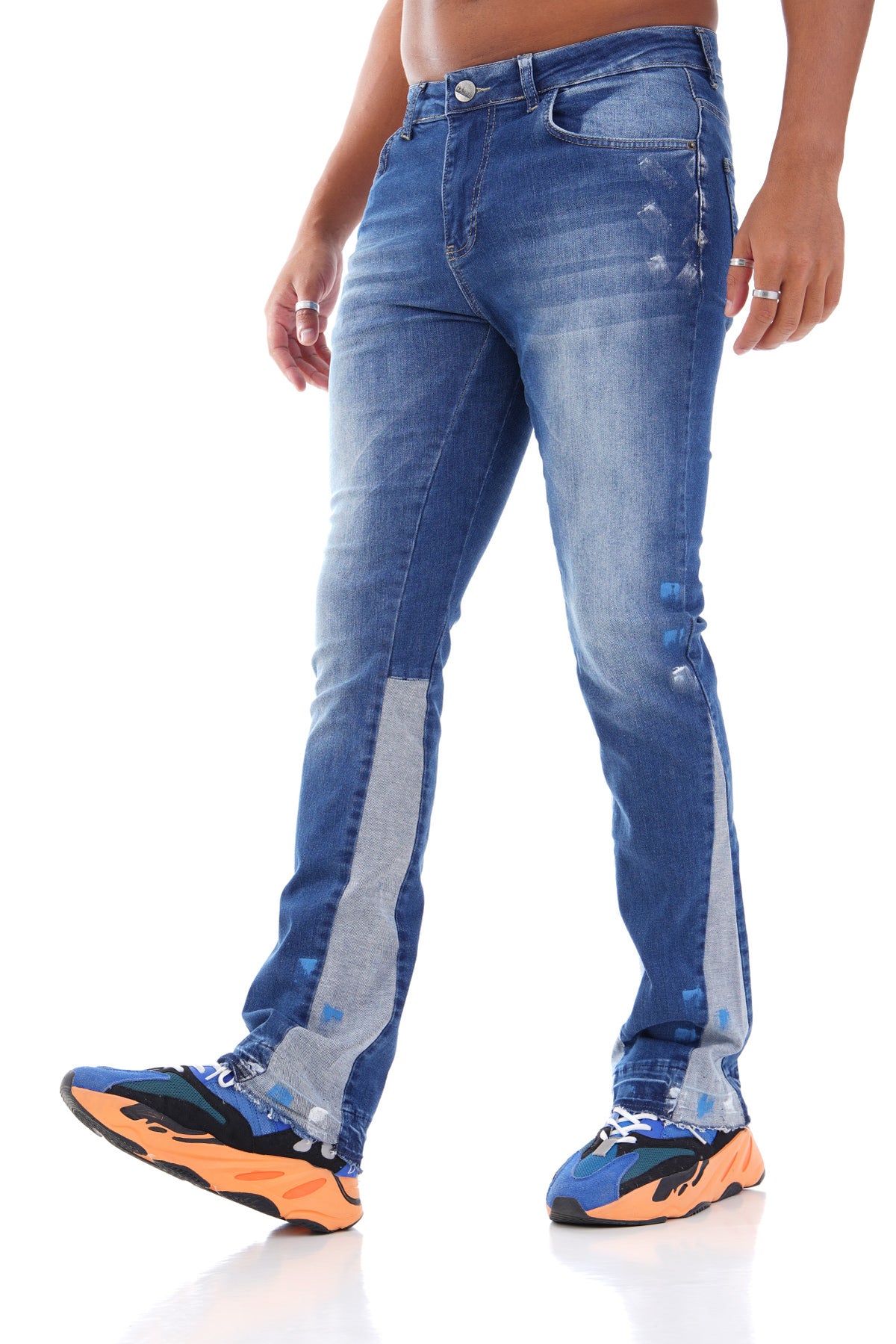 JEANS MIT WEITEM BEIN LL2000126