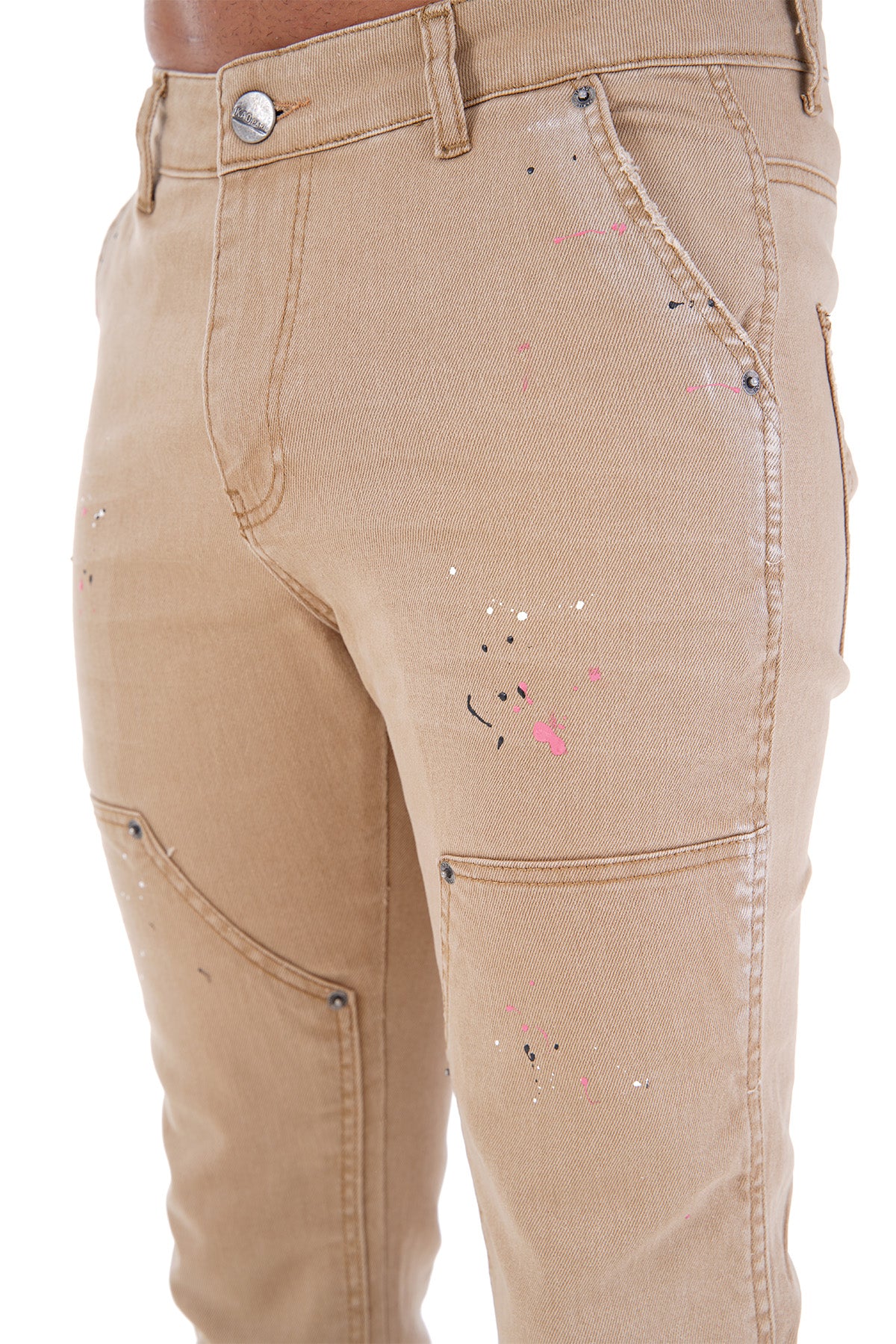 LL2000105 FLARE JEANS - CAMEL