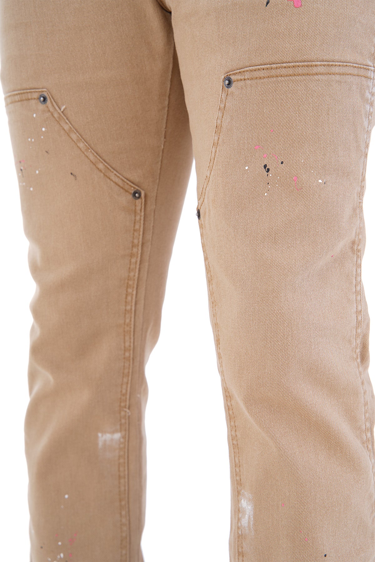LL2000105 FLARE JEANS - CAMEL