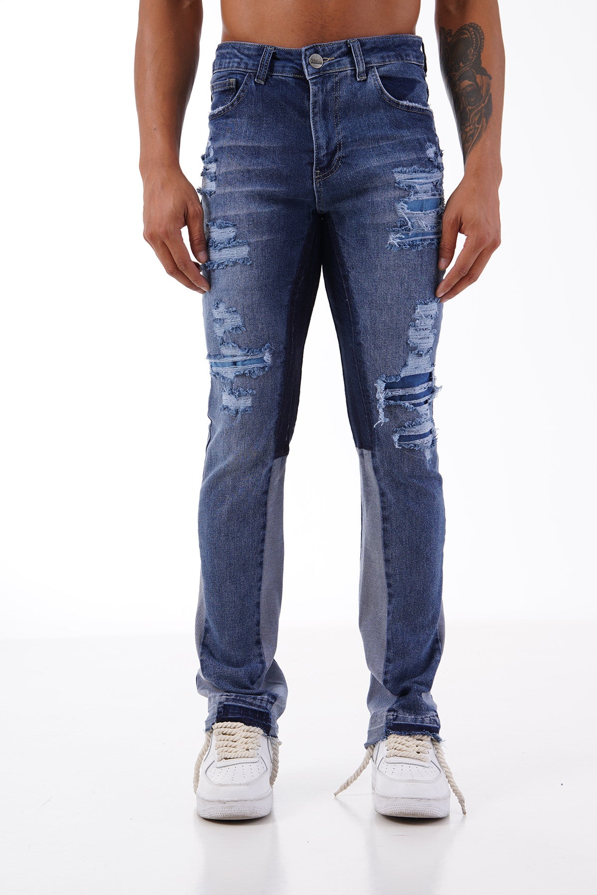 LL2000148 FLARE JEAN - BLUE