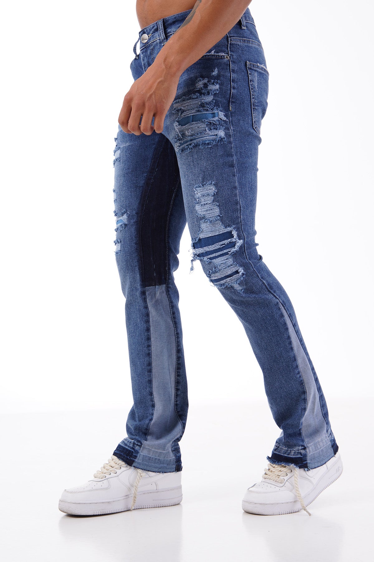 LL2000148 FLARE JEAN - BLUE