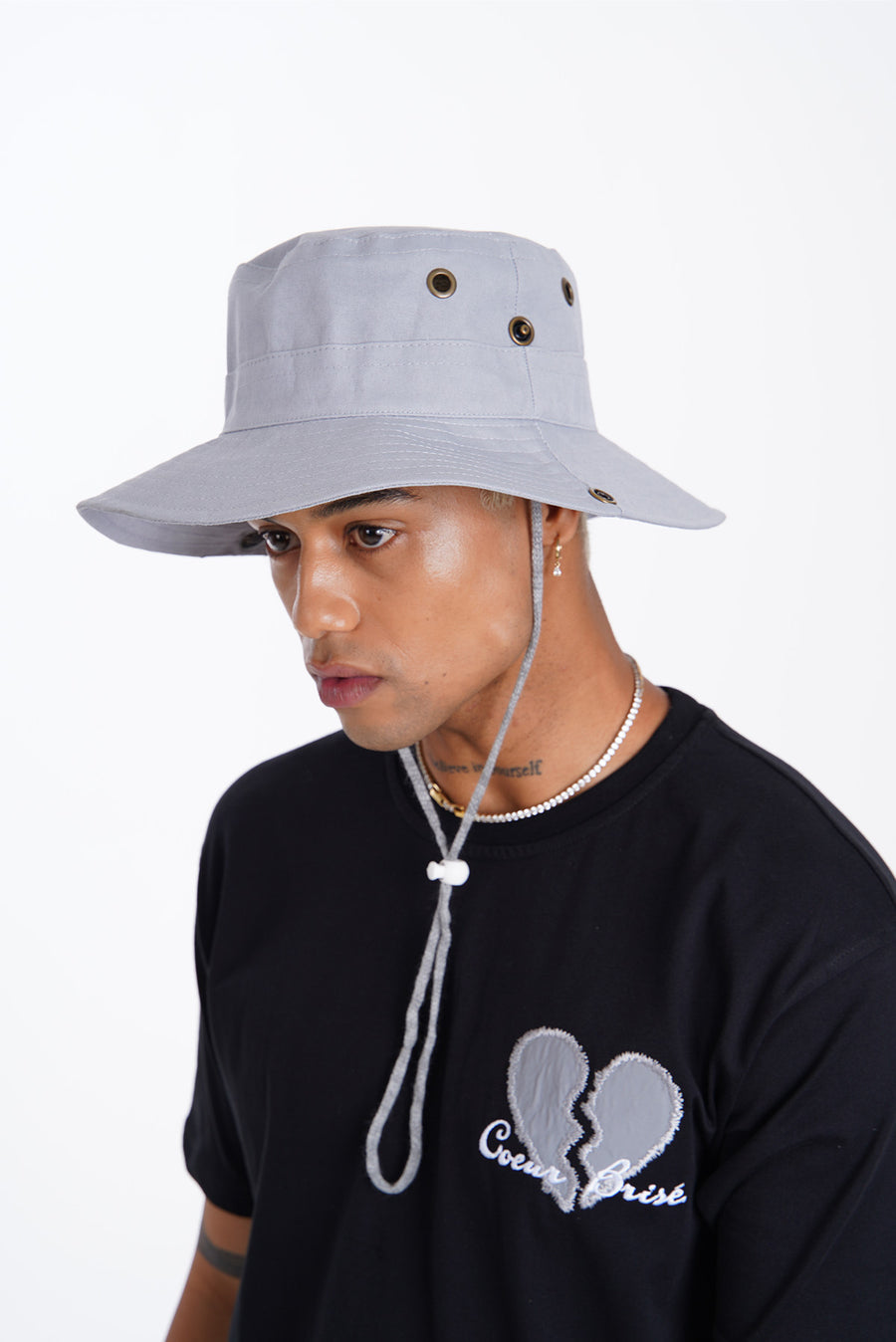 URBAN BUCKET HAT IK-04 - GREY