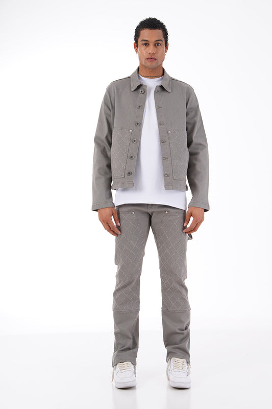 ART492 DENIM TRACKSUIT - AMAZON