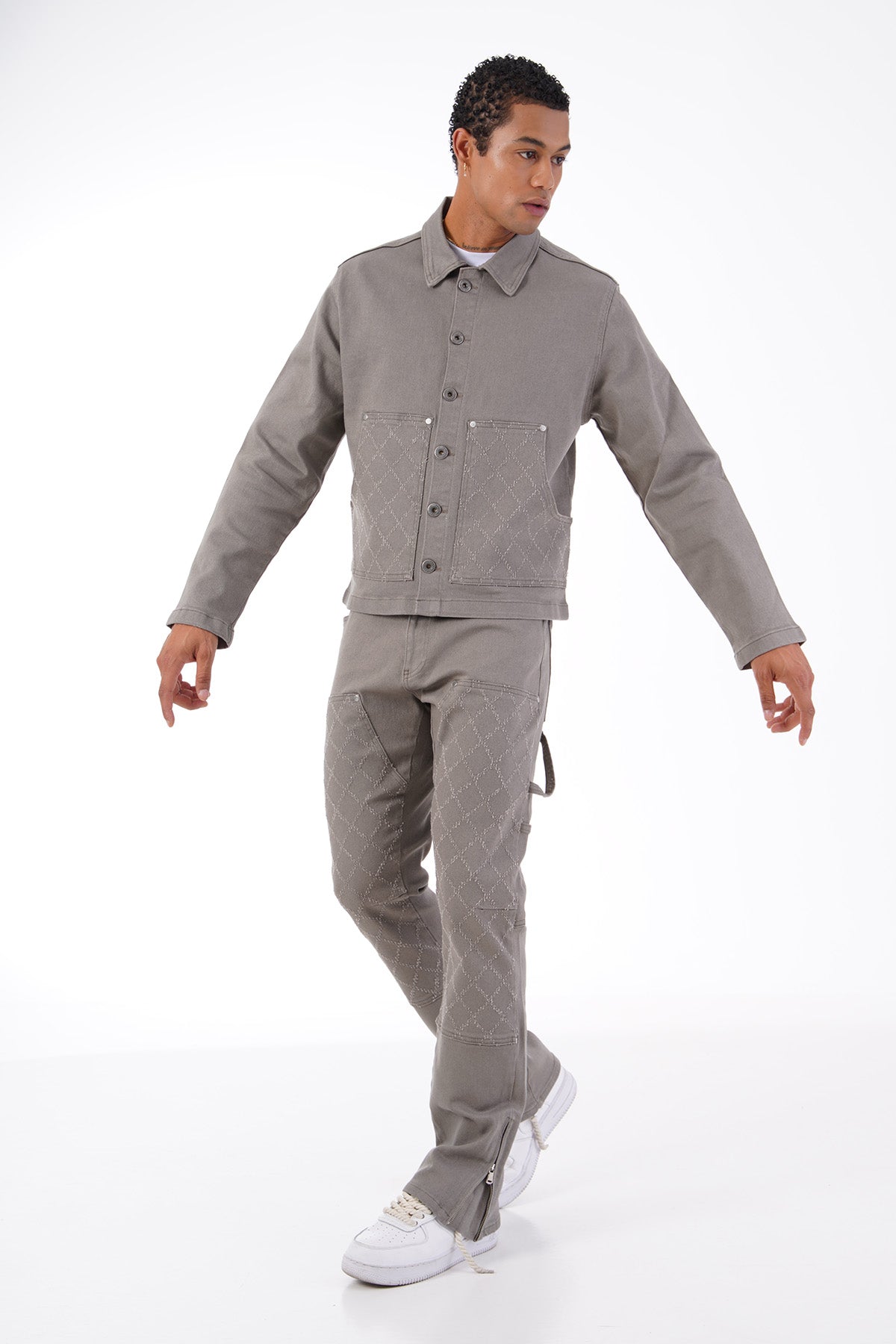 ART492 DENIM TRACKSUIT - AMAZON