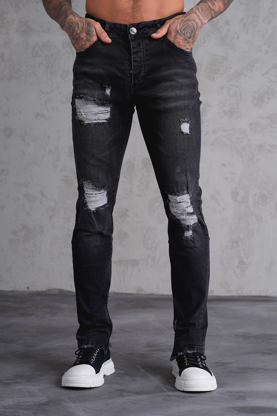 JEAN ZIPPED LL2000244