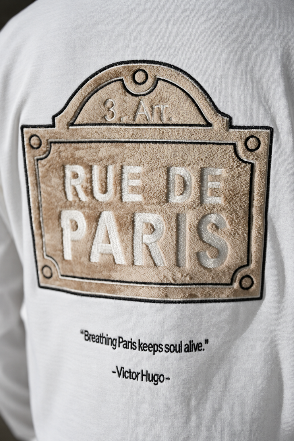 Langarmshirt Rue de Paris IPM239