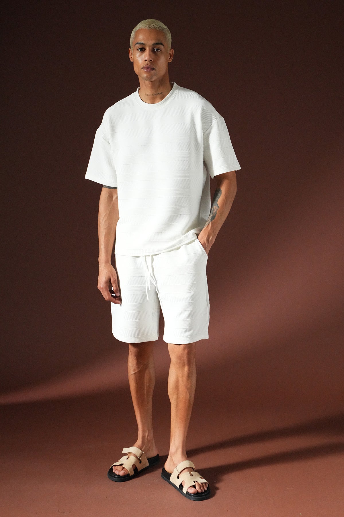 Übergroßes T-Shirt- und Shorts-Set IPM1104