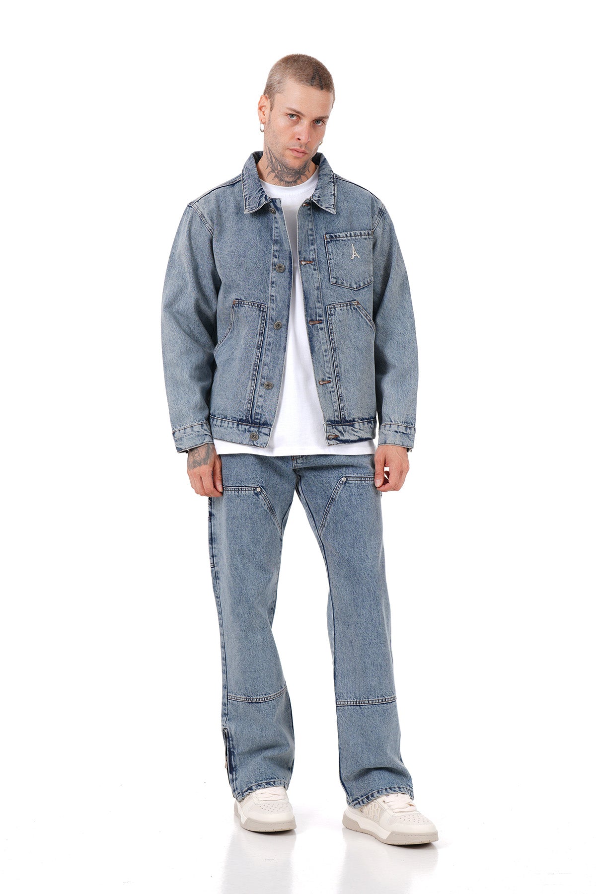 DENIM SET ART 545-2017 - BLUE