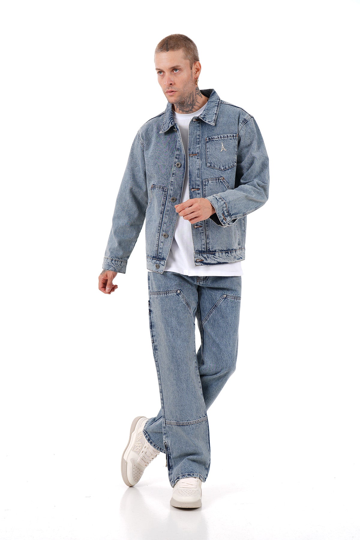 DENIM SET ART 545-2017 - BLUE