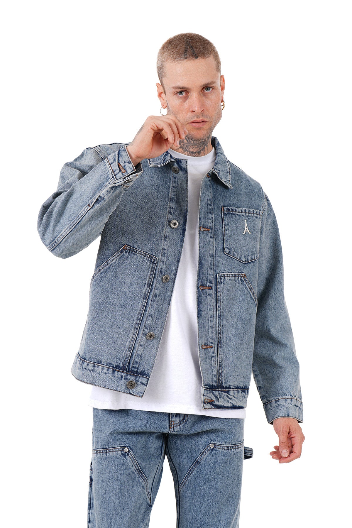 DENIM SET ART 545-2017 - BLUE