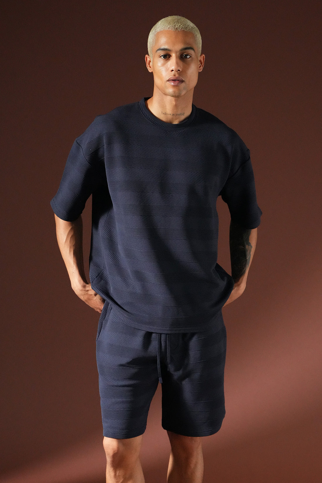 Übergroßes T-Shirt- und Shorts-Set IPM1104