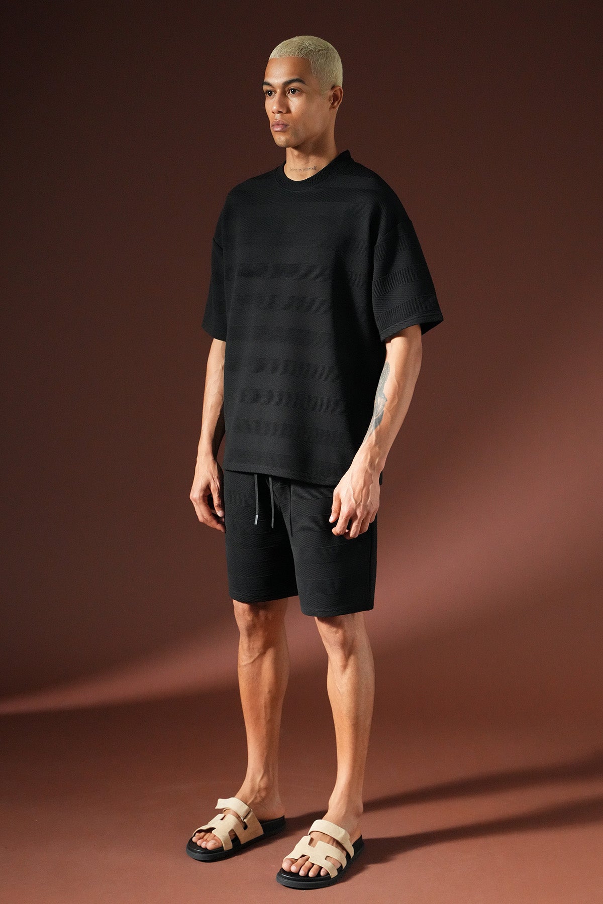 Übergroßes T-Shirt- und Shorts-Set IPM1104