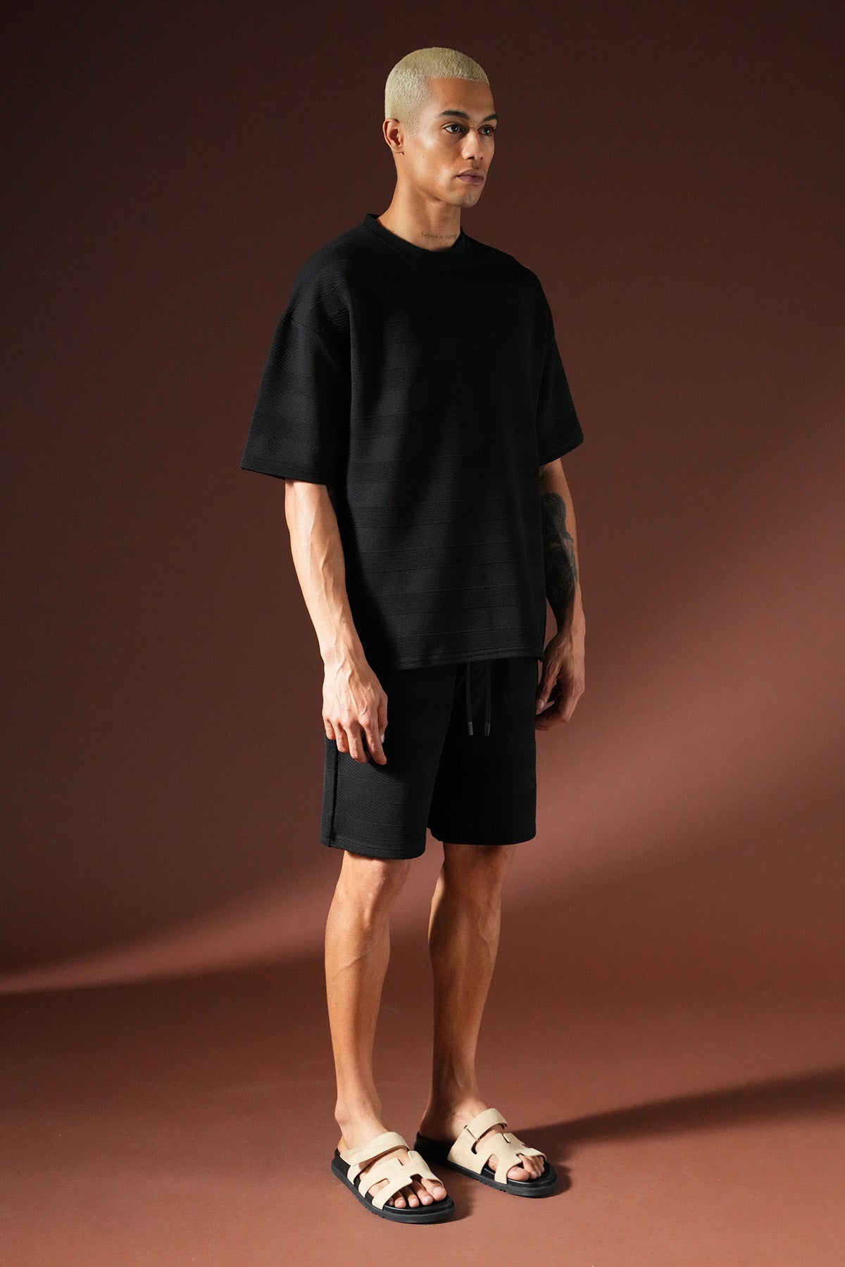 Übergroßes T-Shirt- und Shorts-Set IPM1104