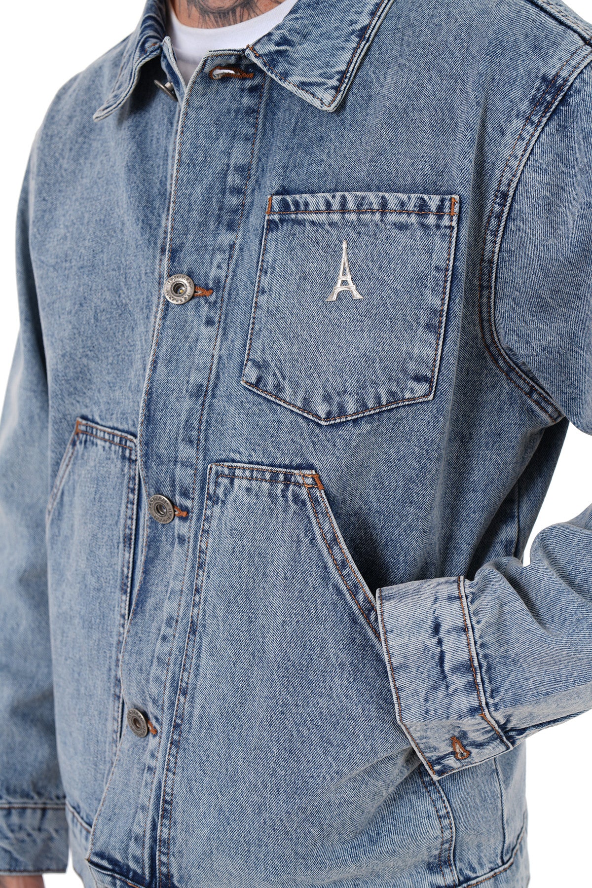 DENIM SET ART 545-2017 - BLUE