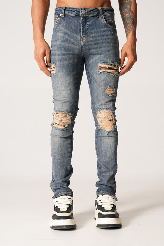 ZIPPED JEAN LL46-7